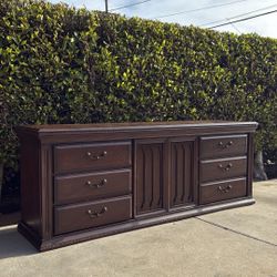 Mid Century modern Brutalist Dresser