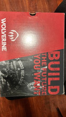 10.5 wolverine steel toe shoes