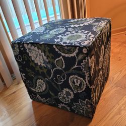 Large Colorfull Soft Top Ottoman 
