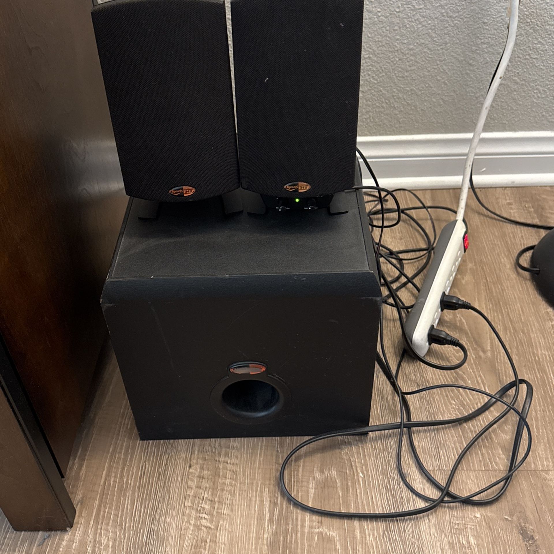 Home/laptop Speakers and Sub.
