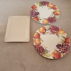 Dishes (Large Platters) Tuscan Fruit - Large $15/each OBO