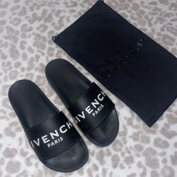 Givenchy Black Sandals Slides 