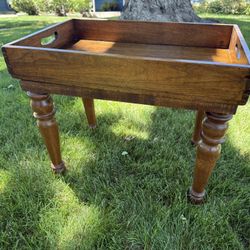 Antique Wooden Side Table 