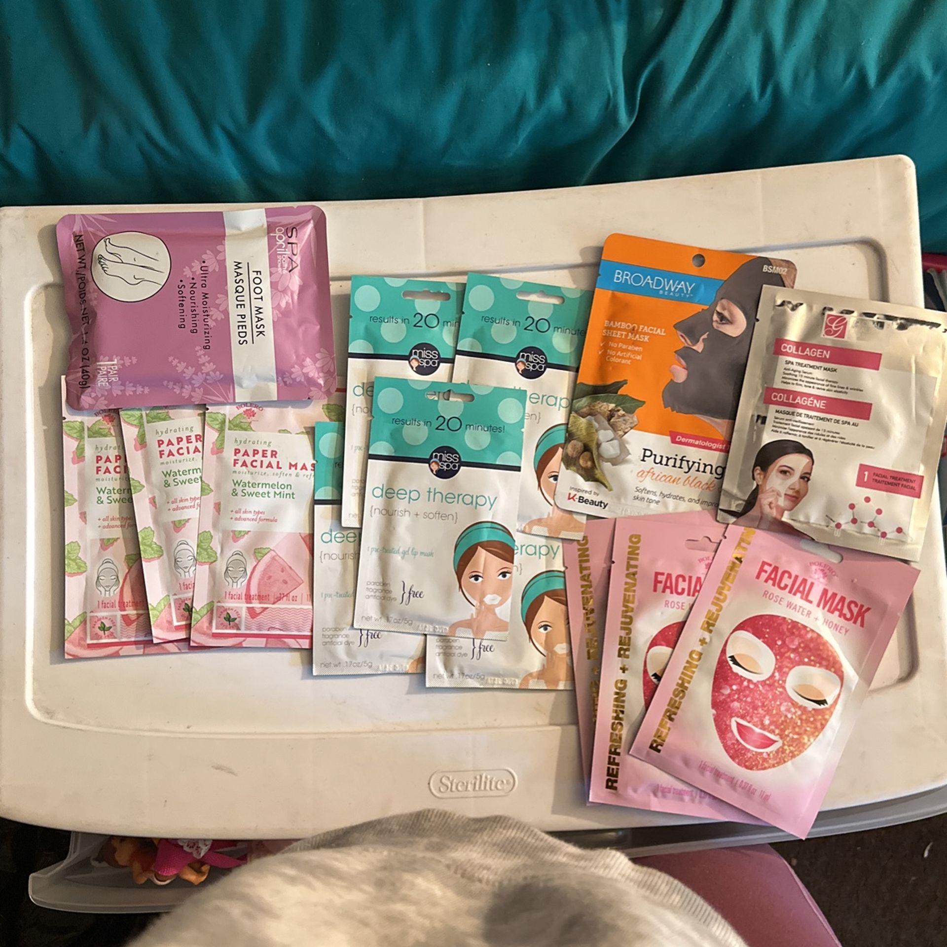 Face Foot Lip Mask Bundle