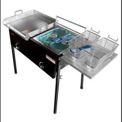 Estufa Con Fridora / Stove With Beef Fryer