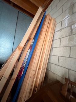 Wood panels on some 2x3s