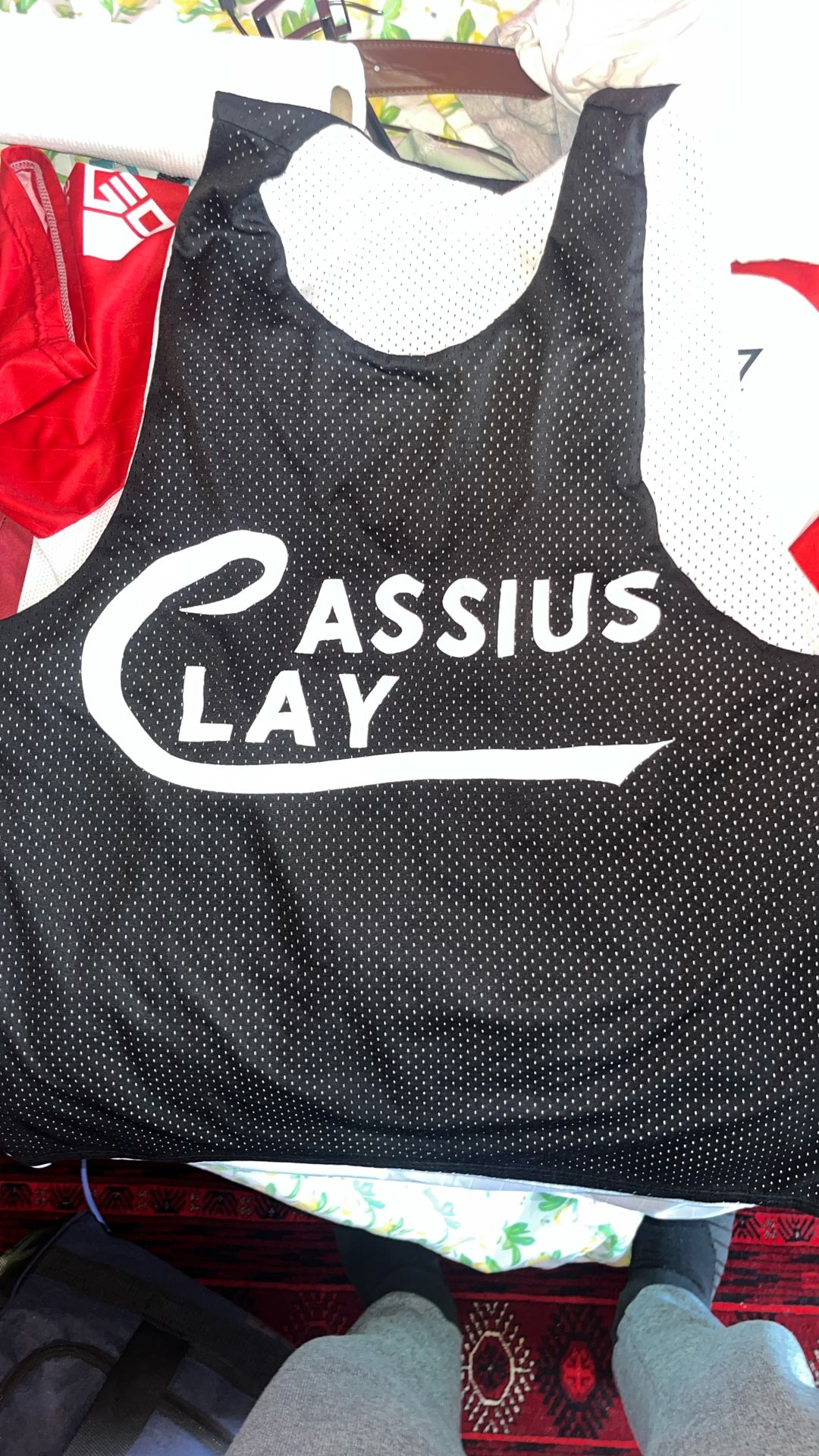 Vintage Cassius Clay Samuel Eto And Tijuana Football Club Jerseys