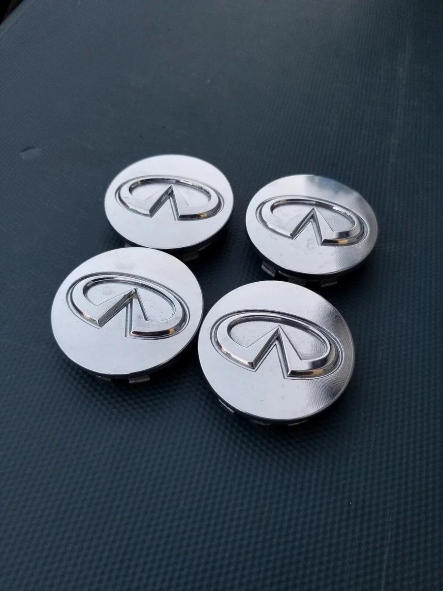 INFINITI G37 S CENTER CAPS COMPLETE OEM SET OF 4