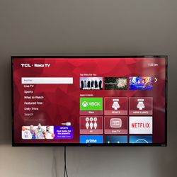 50” TCL Roku TV