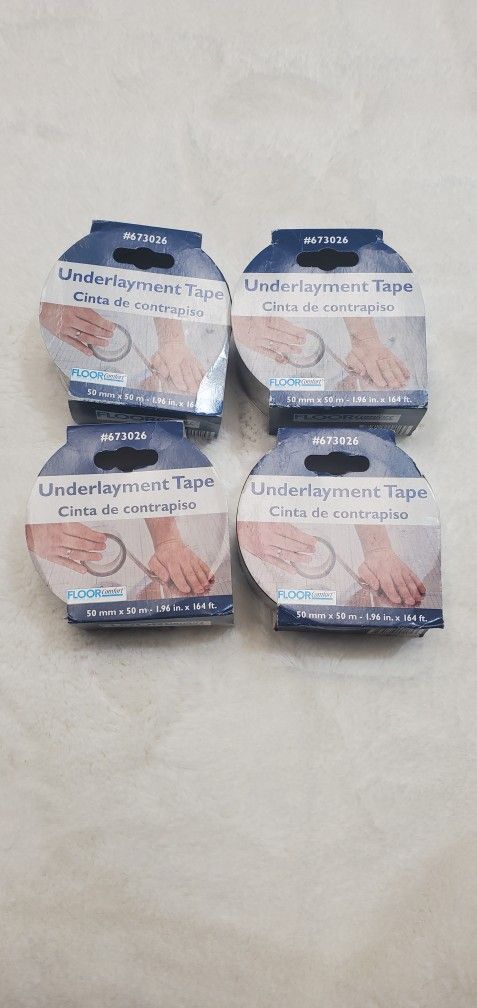 FloorComfort Underlayment tape 1.96-in x 164-ft Silver Self-adhesive film