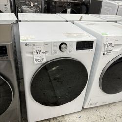 LG 24inch Ventless Smart Electric Dryer With Dual Inverter Heat Pump 