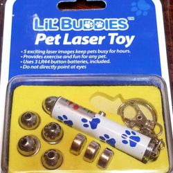 Lil Buddies Pet Laser Toy 5 Heads