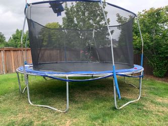 Used trampoline