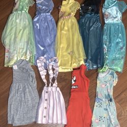 Toddler girls size 2T dresses/nightgowns