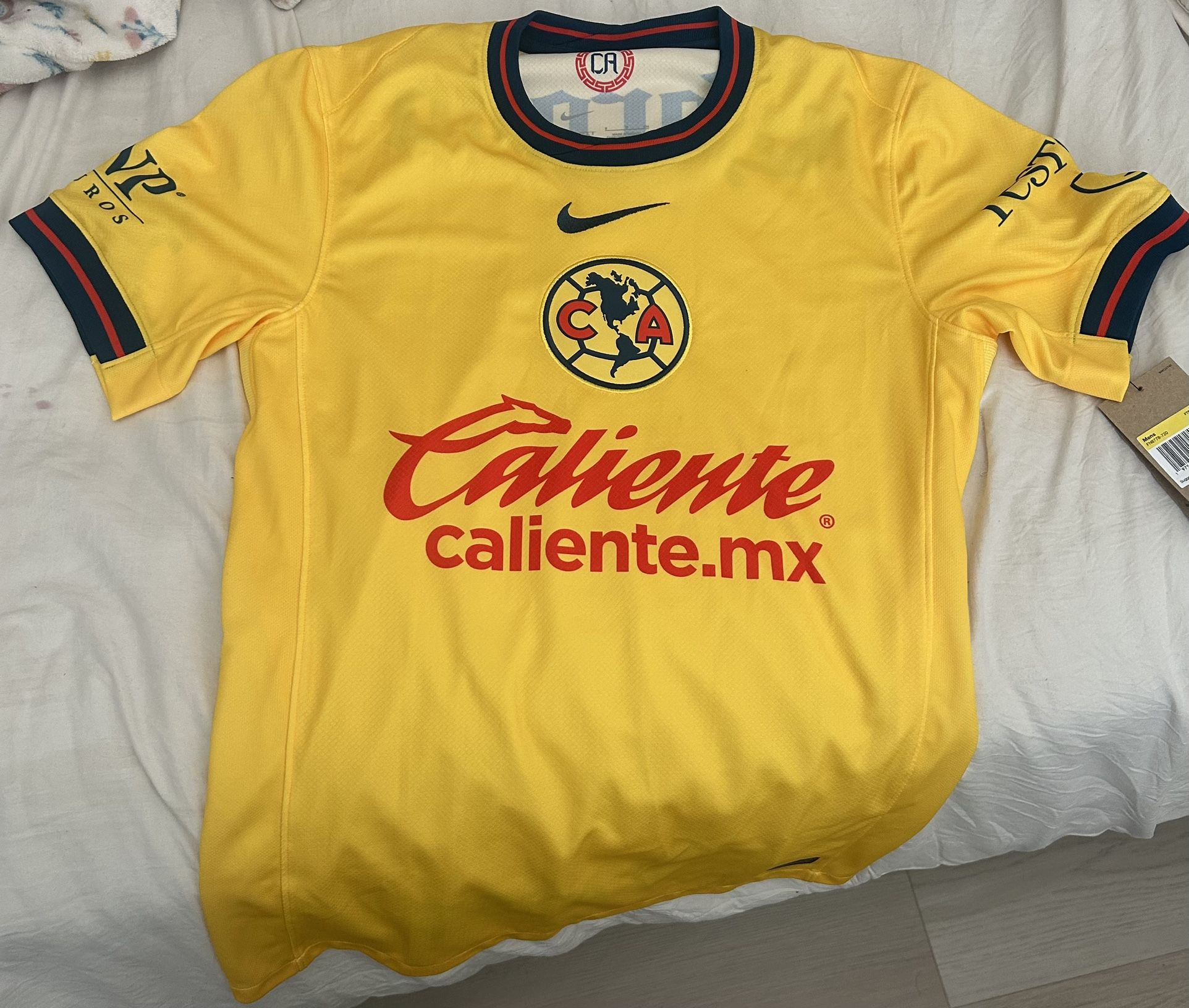 America Club Jersey Size Small E Large Tengo Dos