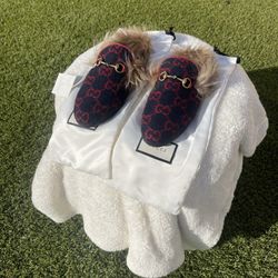Gucci Fur Loafers Size 39
