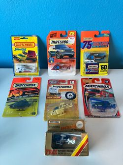 Matchbox lot.