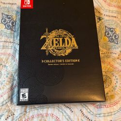 Factory Sealed - Legend Of Zelda Tears Of The Kingdom Collectors Edition - For Nintendo Switch