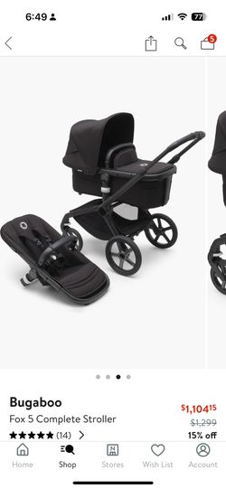 Bugaboo Fox Complete Stroller 