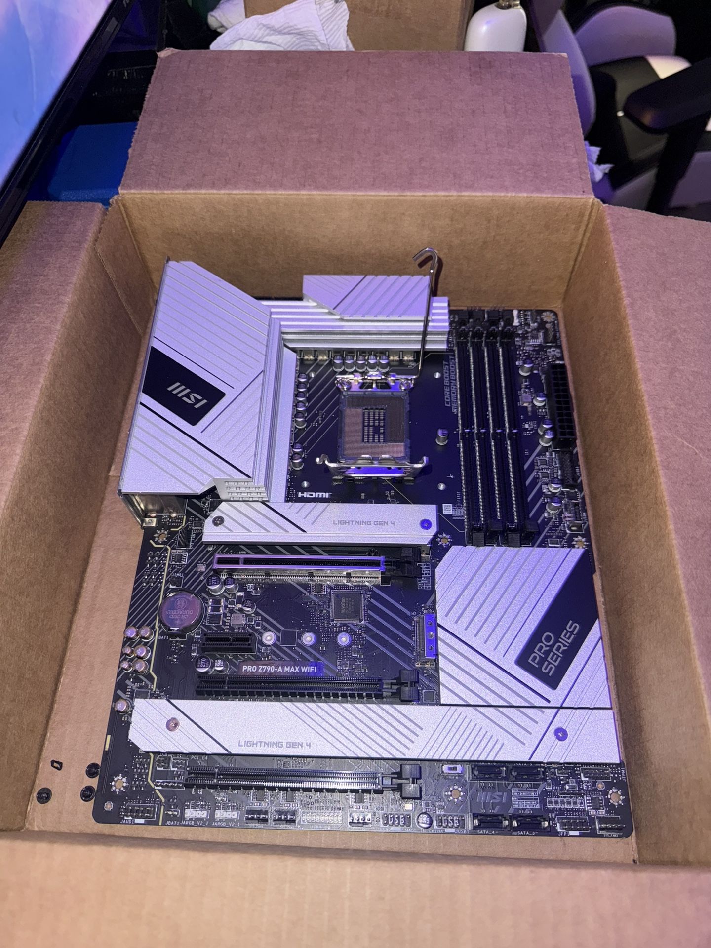 MSI PRO Z790-A MAX WIFI LGA 1700 Intel Z790 DDR5 Motherboard