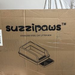 Stainless Steel Cat Litter Box