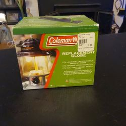 Coleman Replacement Globe Glass