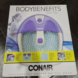 Conair Foot Spa Pedicure with Soothing Vibration Massage