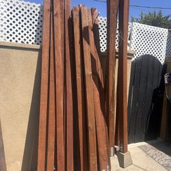 Wood Lumbar  Posts $5 Each