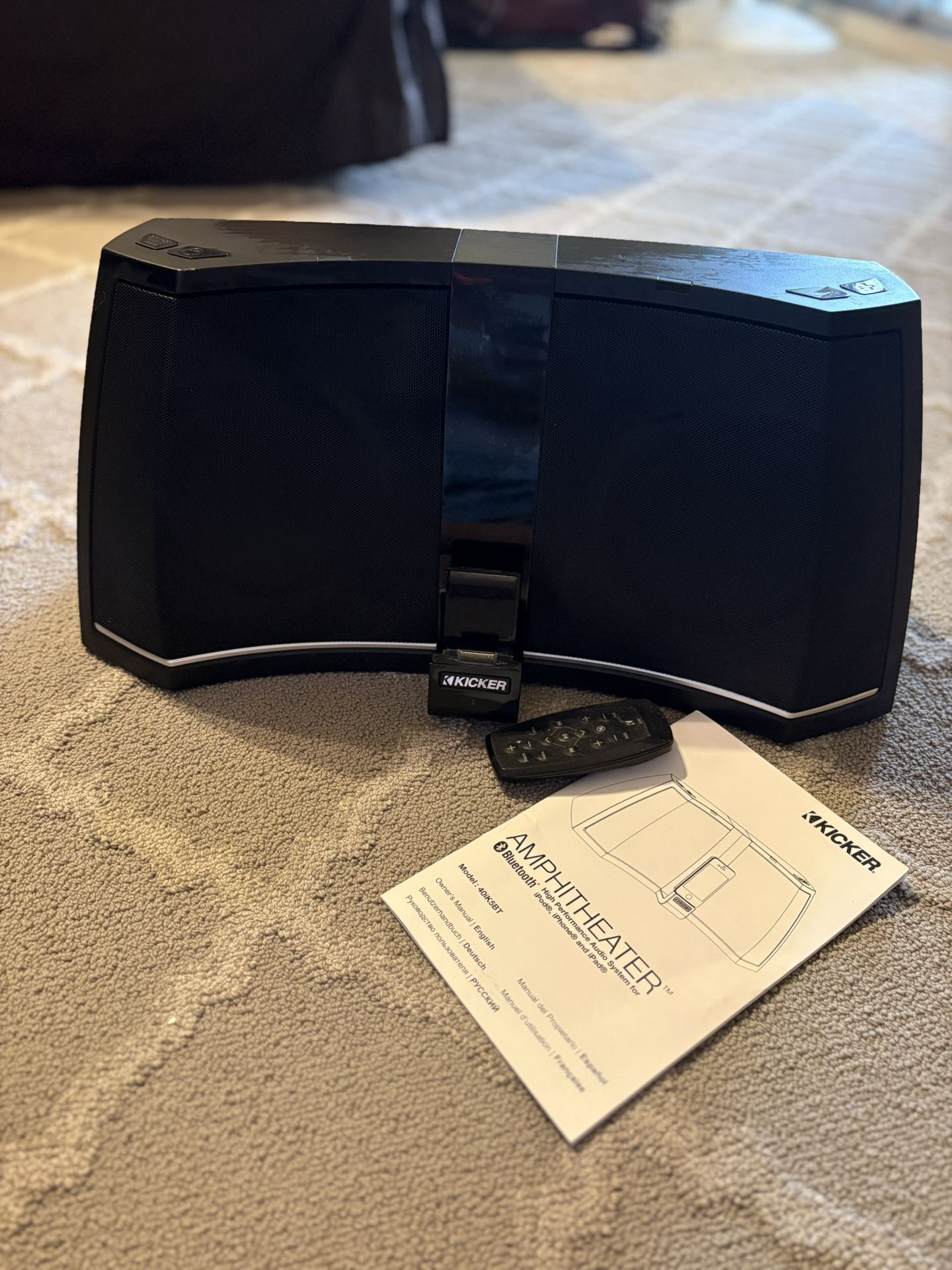 Kicker Bluetooth Speaker