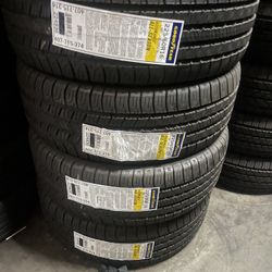(4) New Tires 2256016 Goodyear Assurance All-season