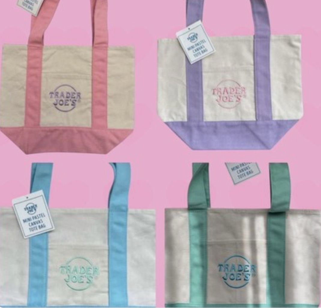 Trader Joes Mini Tote Bags