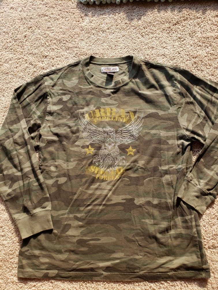 Vintage Urban Pipeline Camo T-Shirt 