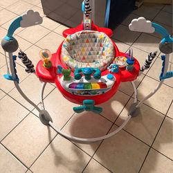 Airplane baby jumper