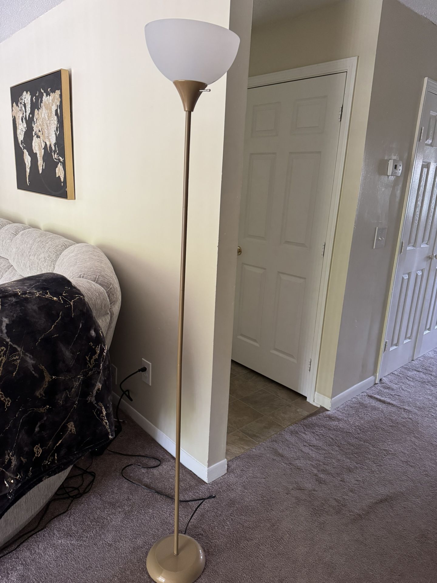 Gold Floor Lamp