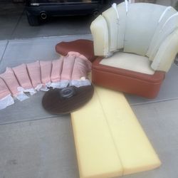 Bucket Chair Upholstery Project