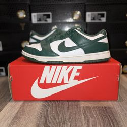 Nike Dunk Low “Michigan State” Size 10 - Preowned 7/10 Good Fair Condition (No OG Box)