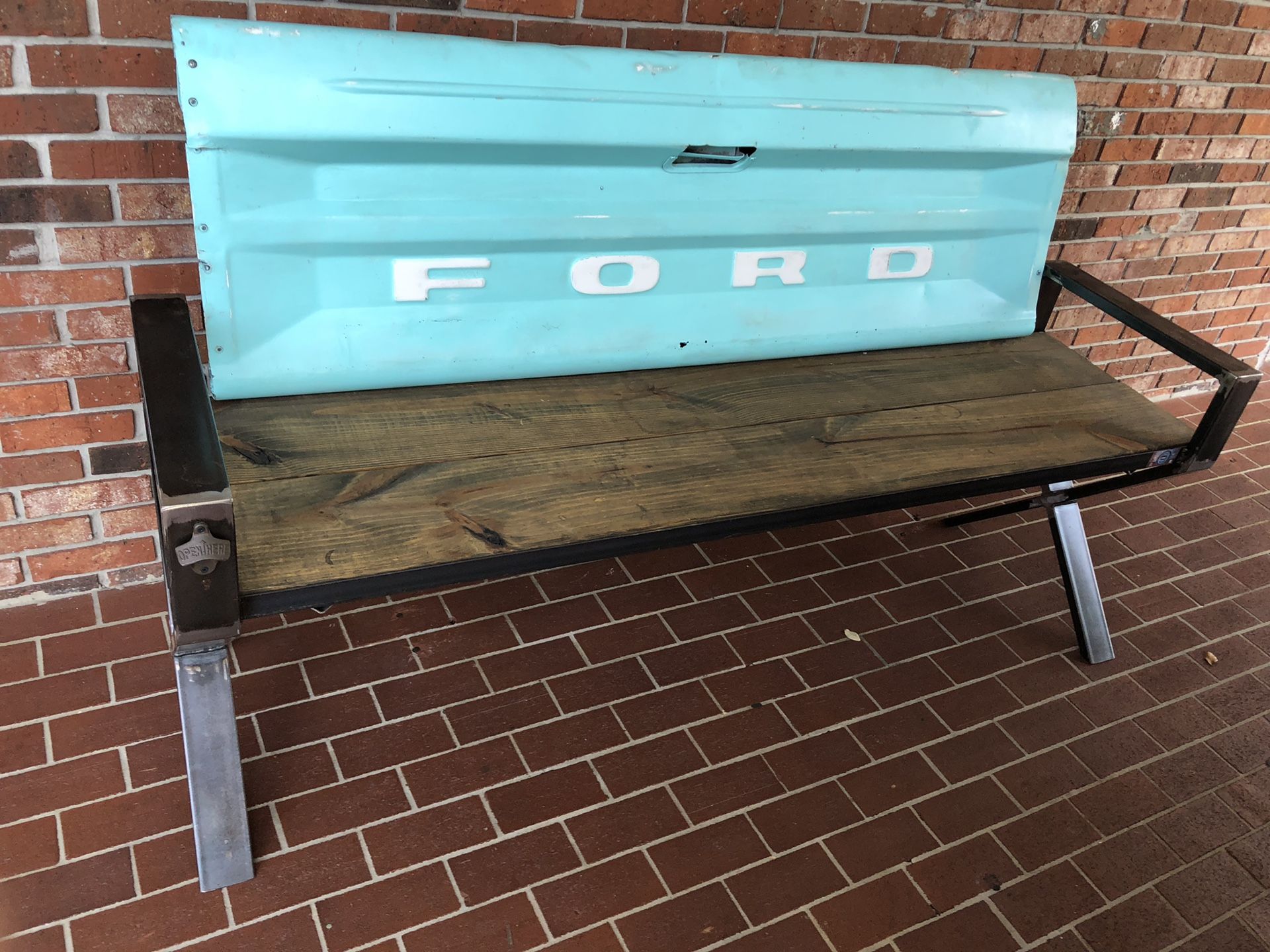 1970’s Ford Tailgate Bench custom welded