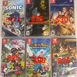 Nintendo Switch Games For Sale Or Trade