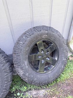 4 jeep tires - $99 OBO