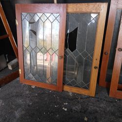 Solid Wood (Oak) Bookshelve  Doors