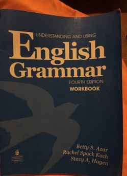 Understanding and using English Grammar 4th edition workbook