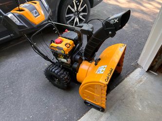 Cub cadet snowblower (2 years)