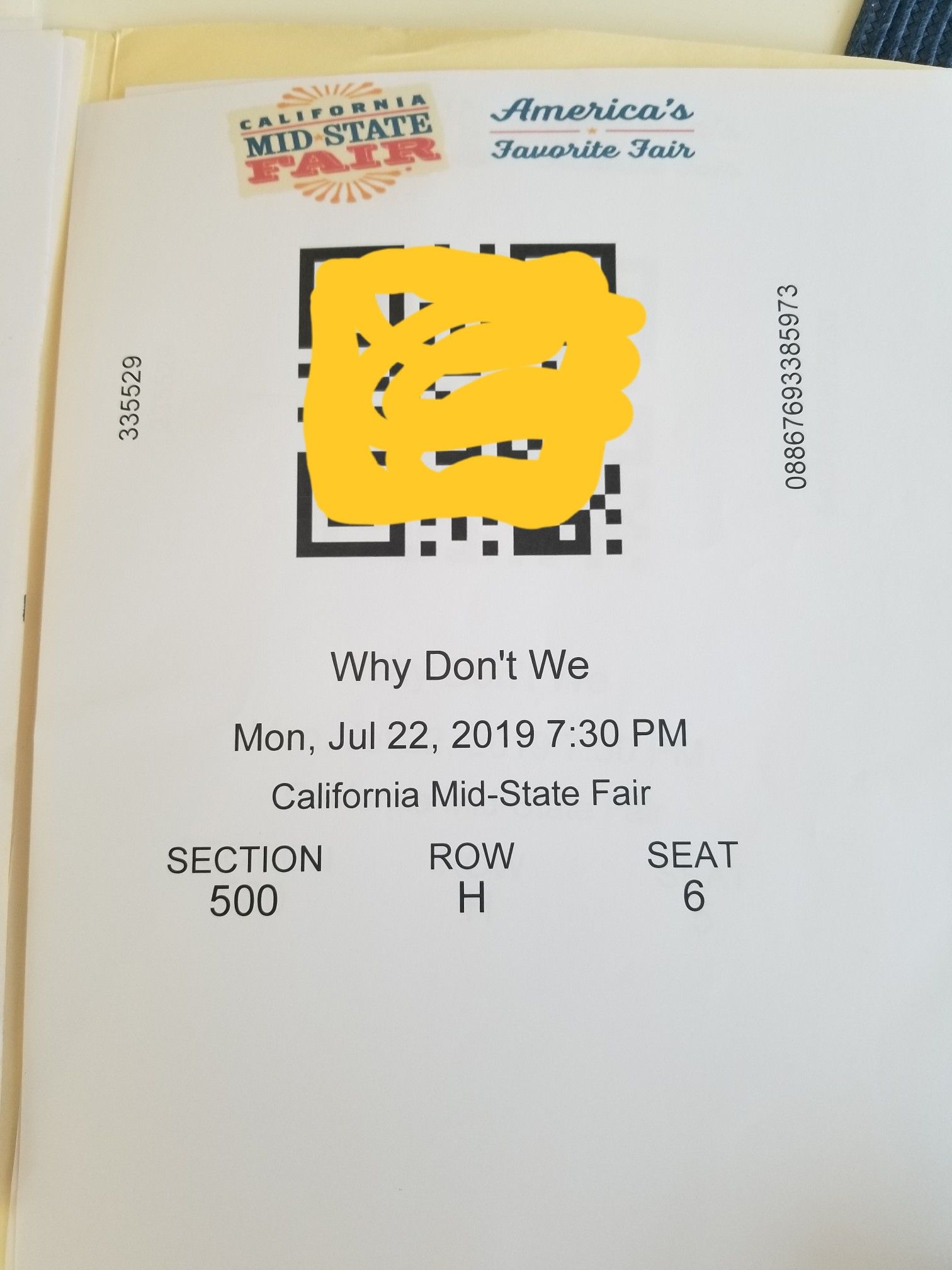"Why Don't We" tickets Midstate Fair
