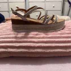 Platform wedge sandals