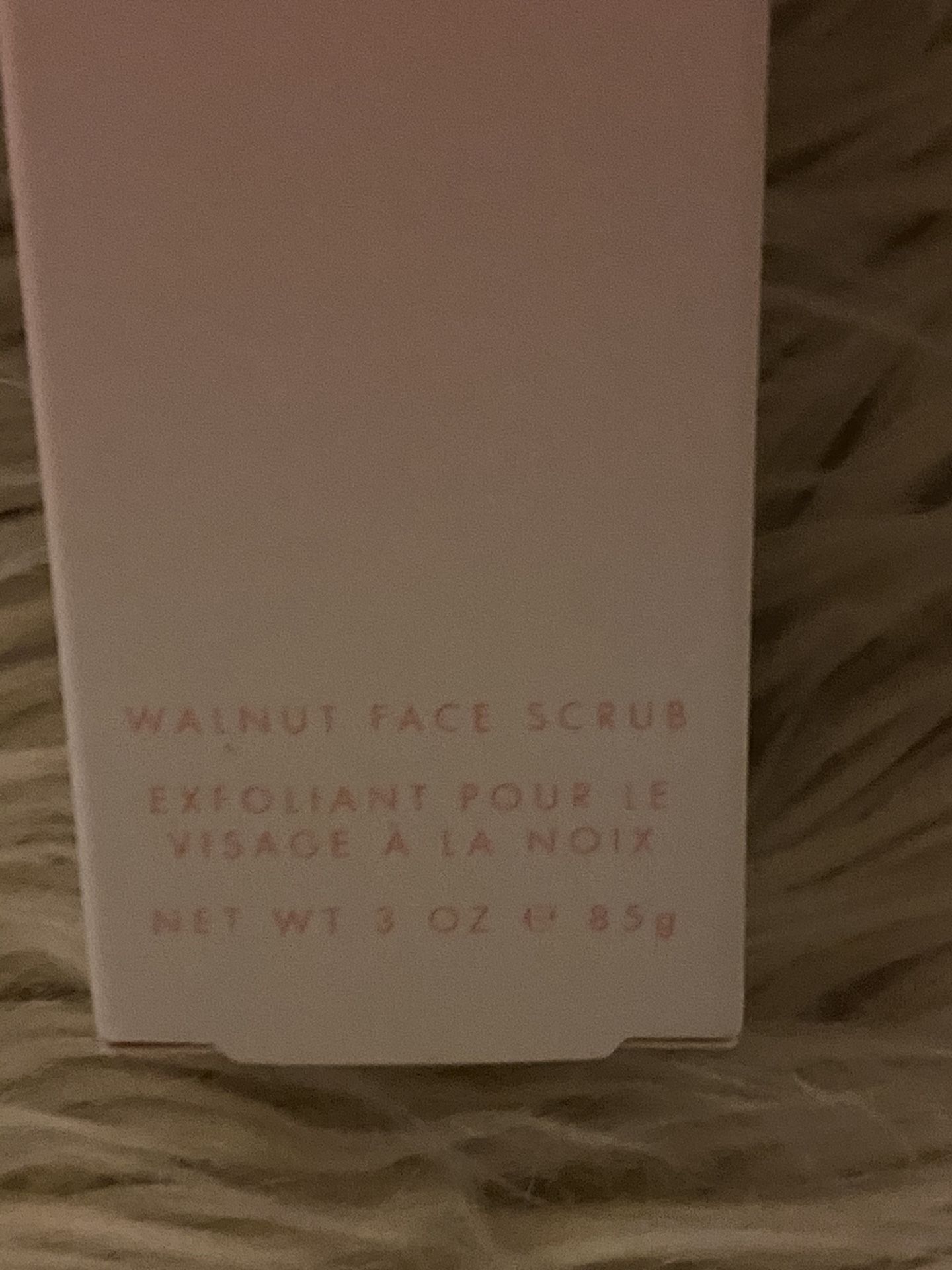 Kylie Skin walnut face scrub brand new sealed