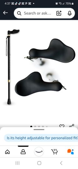 Unopen Walking Cane Still In Box With Cushion For The Handel