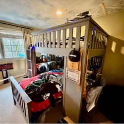 Pottery Barn bunk bed