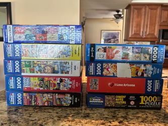 PUZZLES-PUZZLES - Mostly White Mountain