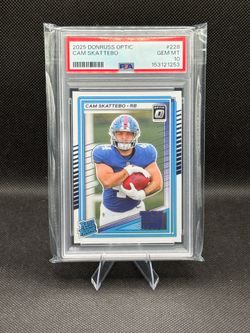 Cam Skattebo Rookie PSA 10 POP 33