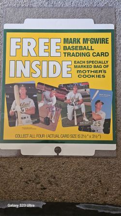 Mark McGwire Oakland A's Poster
